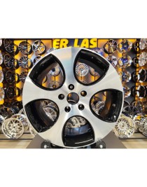 4 Adet RC-439 7,5*17 5*100 ET42 57,1 BLACK MACK JANT (Takım)