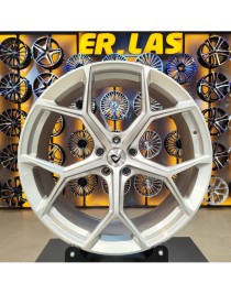 4 Adet BK-1090 9,5*21 5*112 ET28 66,45 HYPER SILVER JANT (Takım)