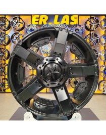 4 Adet WRS-5238 9*18 5*120 ET25 65,1 M.BLACK MACK JANT (Takım)