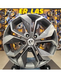 4 Adet BK-5168 6.5*16 5*114.3 66.1 GUN MACK JANT (Takım)