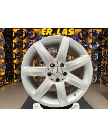 4 Adet MERCEDES ORIJINAL 8.5*17 5*112 ET35 66.6 SILVER JANT REVİZE EDİLMİŞ (Takım)