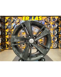 4 Adet OPEL ASTRA ORIJINAL 7.5*17 5*115 ET45 70.2 FÜME JANT REVİZE EDİLMİŞ (Takım)
