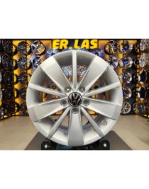 4 Adet VOLKSWAGEN ORIJINAL 7*16 5*112 ET44 57.1 SILVER YENİLENMİŞ (Takım)