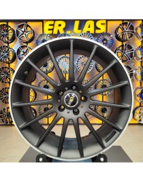 4 Adet TORK-4818 8*19 5*112 ET43 66.6 MAT.BLACK JANT (Takım)
