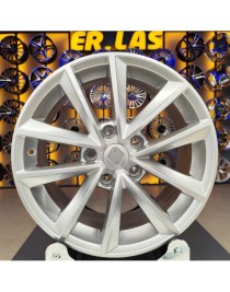 4 Adet SONIC-1009 7*16 5*114.3 ET35 66.1 SILVER GROSS JANT (Takım)