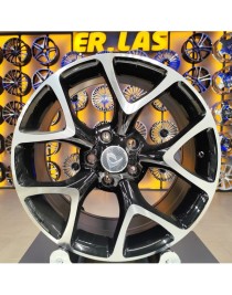 4 Adet BK-518 7.5*17 5*115 ET42 73.1 BLACK MACK (Takım)