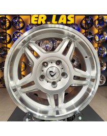 4 Adet BK-657 8*17 5*120 ET41 72.56 SILVER MACK JANT (Takım)