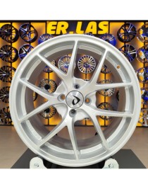 4 Adet BKY-0134 7.5*17 4*100 ET40 73.1 SILVER JANT (Takım)