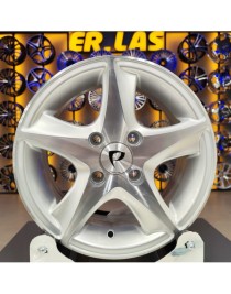 4 Adet BK-087 5.5*13 4*100 ET35 73.1 SILVER JANT  (Takım)
