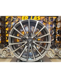 4 Adet BK-5246 7.5*17 5*112 ET42 66.45 GUN MAC JANT  (Takım)