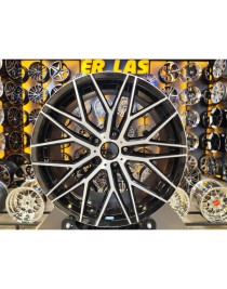4 Adet ARCEO SEVİLLA 8.5*18 5*114.3 ET35 BLACK MACK JANT REVİZE EDİLMİŞ (Takım)