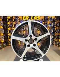 4 Adet SATO-0560 9*19 5*130 ET60 BLACK MACK JANT YENİLENMİŞ (Takım)