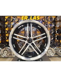 4 Adet KONİG-S930 8*18 5*112 ET40 BLACK MACK JANT REVİZE EDİLMİŞ (Takım)