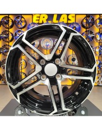 4 Adet PRO-45232 6*14 4*100 ET32 73.1 BLACK MACK JANT (Takım)
