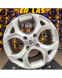4 Adet BK-530 6.5*15 4*108 ET40 63.3 HYP SILVER JANT (Takım)