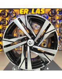 4 Adet BK-5543 7*16 5*108 ET40 65.1 BLACK MACK JANT (Takım)