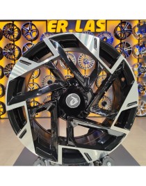 4 Adet BKY-1223 7.5*18 5*114.3 ET51 67.1 BLACK MACK JANT (Takım)