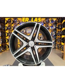 4 Adet SATO-329 9.5*18 5*112 ET41 BLACK MACK JANT REVİZE EDİLMİŞ (Takım)