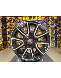 4 Adet FİAT ORIJINAL 6*16 5*98 ET36.5 58.1 BLACK MACK JANT REVİZE EDİLMİŞ (Takım)