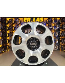 4 Adet AUDİ ORIJINAL 7*16 5*112 ET42 57.1 BLACK MACK JANT REVİZE EDİLMİŞ (Takım)
