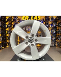 4 Adet VOLKSWAGEN ORIJINAL 6.5*16 5*112 ET50 57.1 SILVER JANT REVİZE EDİLMİŞ (Takım)
