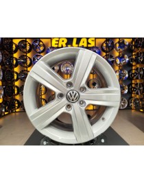 4 Adet VOLKSWAGEN ORIJINAL 6.5*16 5*112 ET40 57.1 SILVER JANT YENİLENMİŞ (Takım)
