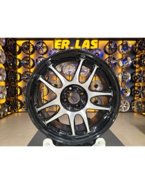 4 Adet SATO-275 7*17 4*100 ET42 BLACK MACK JANT REVİZE EDİLMİŞ (Takım)