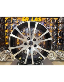 4 Adet TSW-K201 7*17 5*108 ET35 BLACK MACK JANT (Takım)