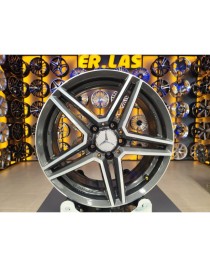4 Adet M10-707 7*17 5*112 ET48.5 GUN MACK JANT REVİZE EDİLMİŞ (Takım)