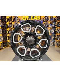 4 Adet TORK-D2827 9*17 6*114.3 ET-10 BLACK JANT REVİZE EDİLMİŞ (Takım)