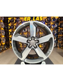 4 Adet AUDİ ORIJINAL 8*19 5*112 ET39 66.5 GUN MACK JANT REVİZE EDİLMİŞ  (Takım)
