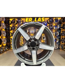 4 Adet MERCEDES ORIJINAL 8.5-9.5*19 5*112 ET48 66.6 GUN MACK JANT REVİZE EDİLMİŞ (Takım)