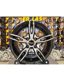 4 Adet SLK-2087 6*14 4*100 ET35 73.1 BLACK MACHINED JANT (Takım)