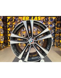 4 Adet BMW ORIJINAL 8-9*18 5*120 ET34 72.6 BLACK MACK JANT REVİZE EDİLMİŞ (Takım)