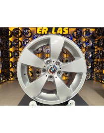 4 Adet BMW ORIJINAL 7.5*17 5*120 ET20 72.6 SILVER JANT REVİZE EDİLMİŞ (Takım)