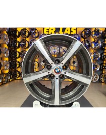 4 Adet BMW ORIJINAL 8*17 5*120 ET29 72.6 GUN MACK JANT REVİZE EDİLMİŞ (Takım)