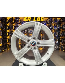 4 Adet BMW ORIJINAL 7.5*17 5*120 ET37 72.6 SILVER JANT YENİLENMİŞ (Takım)