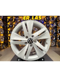 4 Adet VOLKSWAGEN ORIJINAL 7.5*16 5*112 ET48 57.1 SILVER JANT YENİLENMİŞ (Takım)