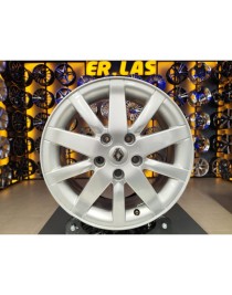 4 Adet RENAULT ORIJINAL 6*16 5*114.3 ET47 66.1 SILVER JANT YENİLENMİŞ (Takım)
