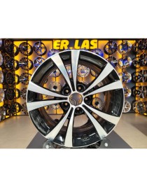 4 Adet ALFA ROMEO ORIJINAL 7*16 5*110 ET41 65.1 BLACK MACK JANT REVİZE EDİLMİŞ (Takım)