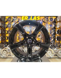 4 Adet BORBET-E063 7.5*18 5*112 ET44 66.5 BLACK JANT (Takım)