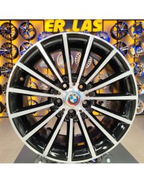 4 Adet BMW ORIJINAL 9*18 5*120 ET30 72.6 BLACK MACK JANT YENİLENMİŞ (Takım)