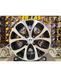 4 Adet BK-141 6*14 4*100 ET35 73.1 BLACK MACK JANT (Takım)