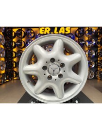 4 Adet MERCEDES ORIJINAL 6*15 5*112 ET31 66.6 SILVER JANT YENİLENMİŞ (Takım)