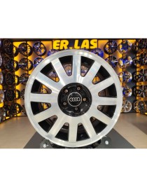 4 Adet AUDİ ORIJINAL 6*15 5*100 ET35 57.1 BLACK MACK JANT REVİZE EDİLMİŞ (Takım)