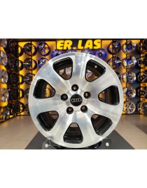 4 Adet AUDİ ORIJINAL 7.5*15 5*112 ET35 57.1 BLACK MACK JANT REVİZE EDİLMİŞ (Takım)