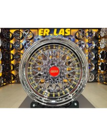 2 Adet BK-942 10*16 4*100 ET12 73.1 VACOOM CROM GOLD (ARKA) JANT (Takım)